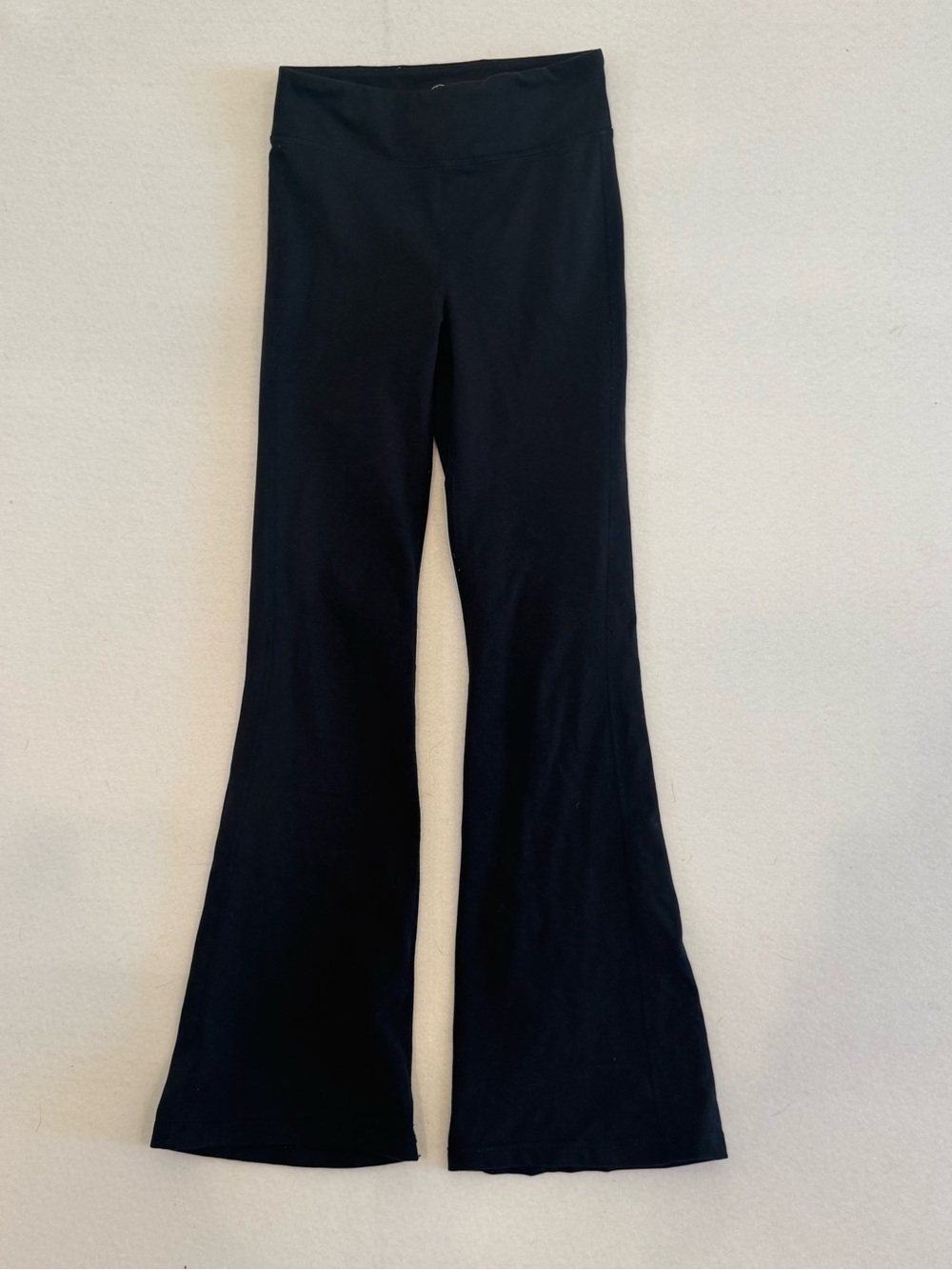 90 Degree By Reflex Girls Black Yoga Flare Pants